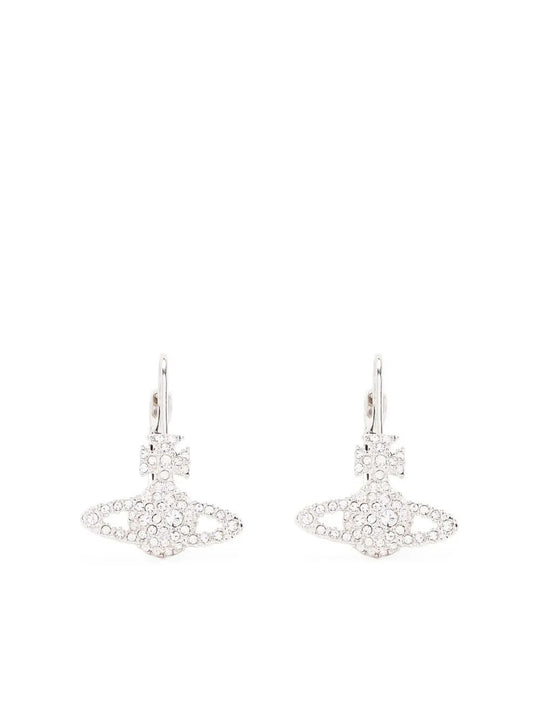 Grace Orb Crystal Drop Earrings