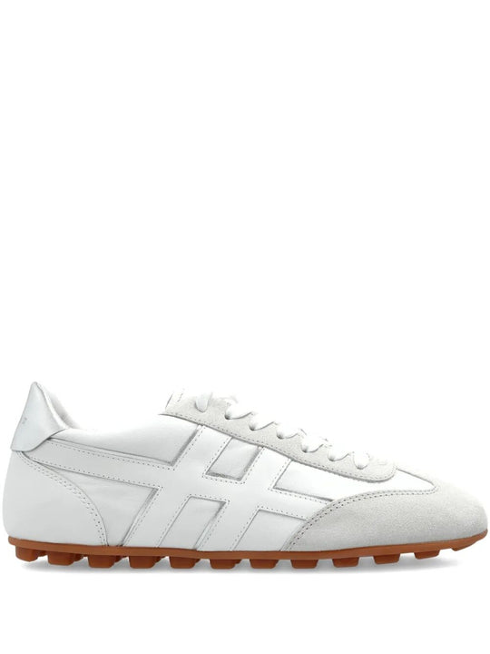 Hogan Olympia Nappa Leather And Suede Sneakers