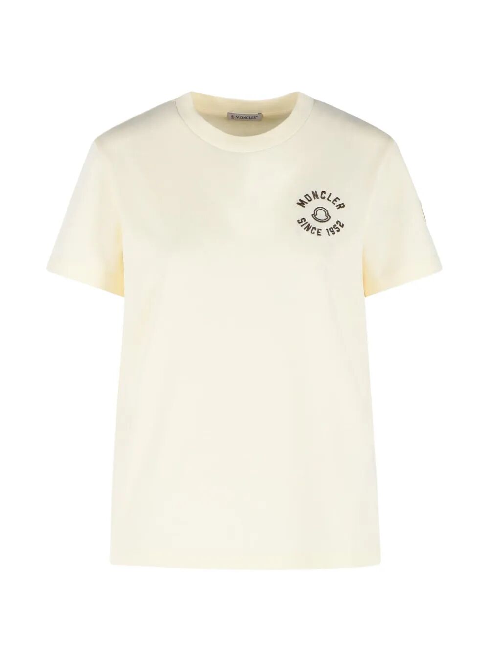 Moncler T-shirts - Nude & Neutrals | 90a9f1049e7250cb1345cf3e8c0d8c2d242838f2