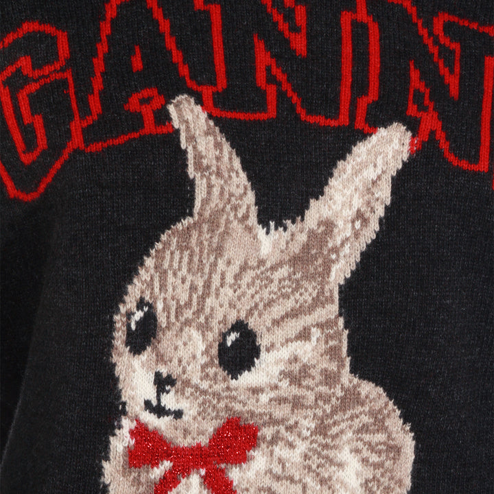 Ganni Sweaters - PHANTOM | eafd00c654669889058aca81e81436bc637bb475