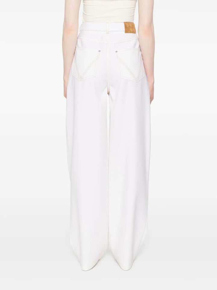 Bottega Veneta PANTALONI - White | 3832e18606a4045fa13e8cabcfbd1b5e3a7333a9