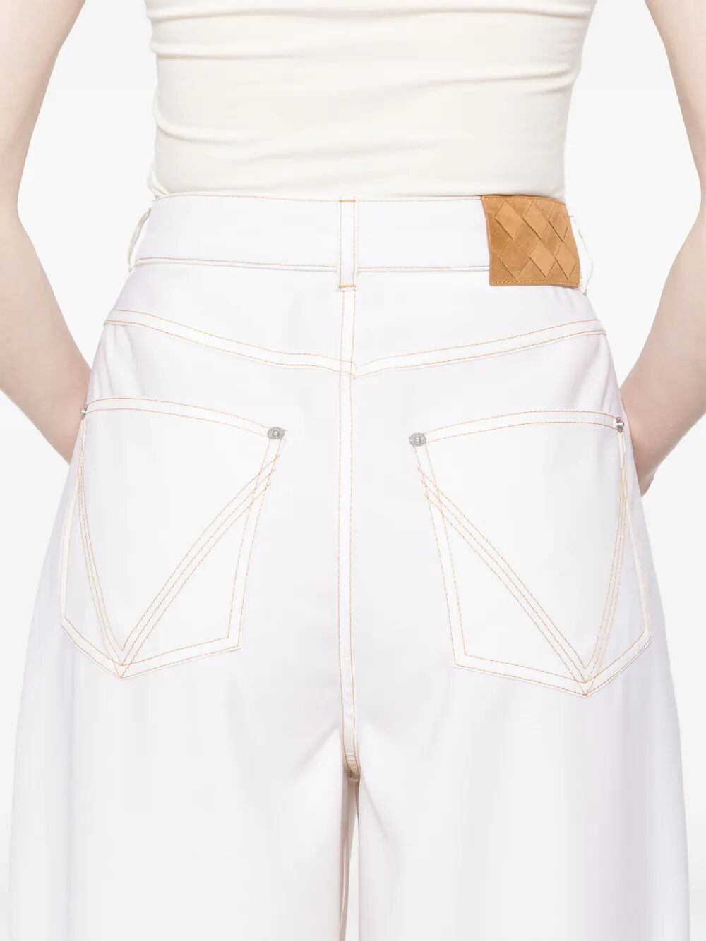 Bottega Veneta PANTALONI - White | 462389353e65c02cd75765534e54524db54d0b27