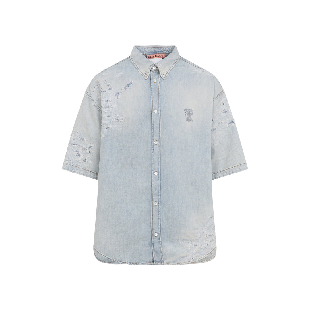 Acne Studios Shirts - Blue | 10e15e168ace585ca3cfbbaf27e06ea8731c0b99