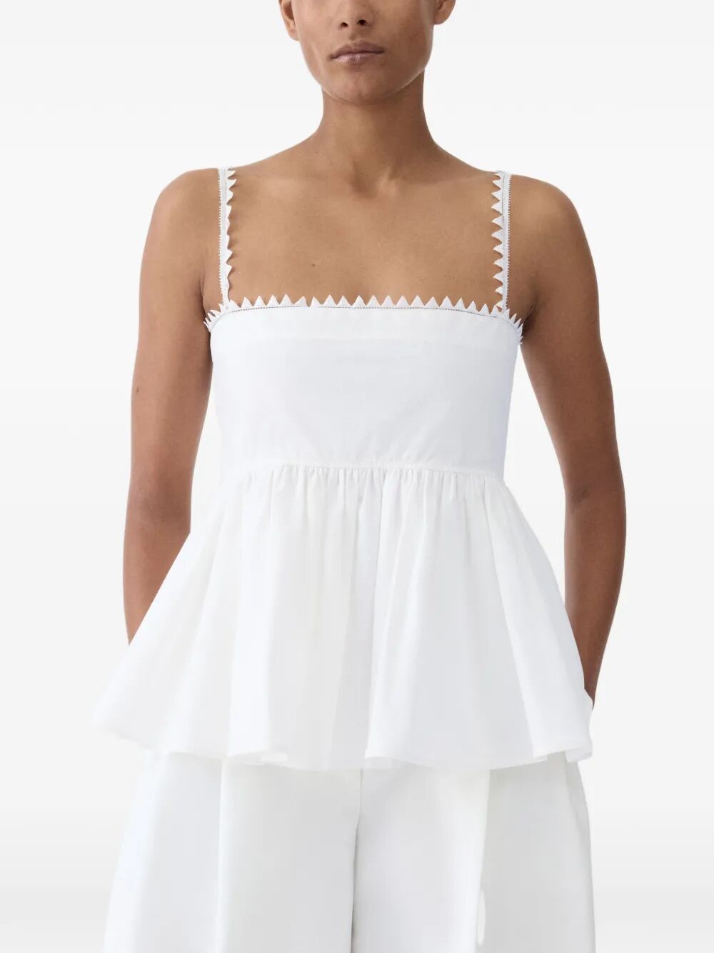 Jacquemus Tops - White | bf7f3627cbf77984397319686e1df95a24b7f4a9