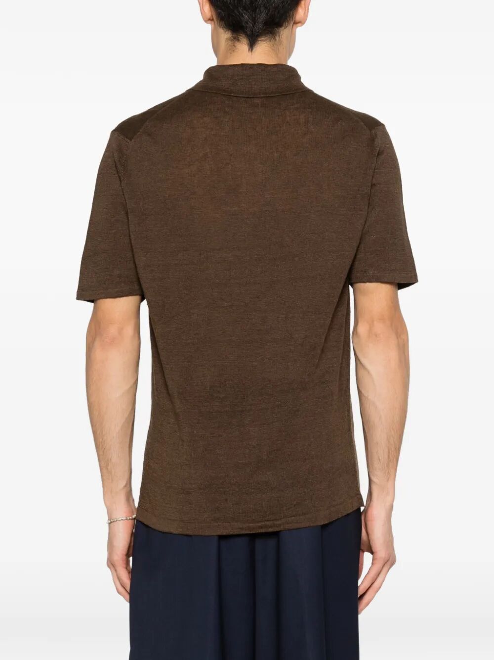 Roberto Collina Polo - Brown | f410a6b5da468621769b417110cba96820dfe893