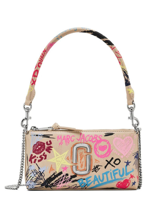 The Punk Scribble Snapshot Convertible Shoulder Bag