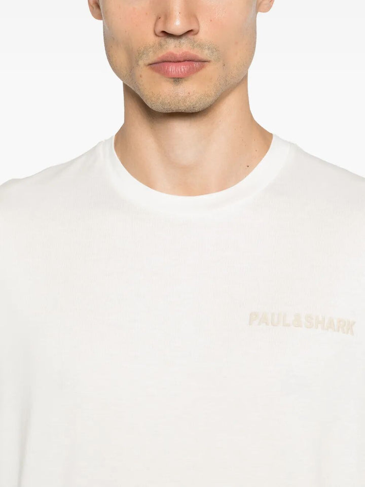 Paul & Shark T-shirts - Nude & Neutrals | c0ee1f93cfc4c768eb3c56c1aa44cf02aed3595f