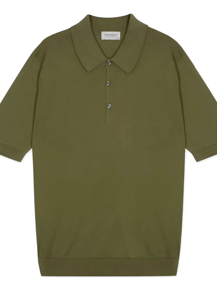 John Smedley Polo - Green | e87d160bbd0f58f6018acf4b11b5e8a9be630178