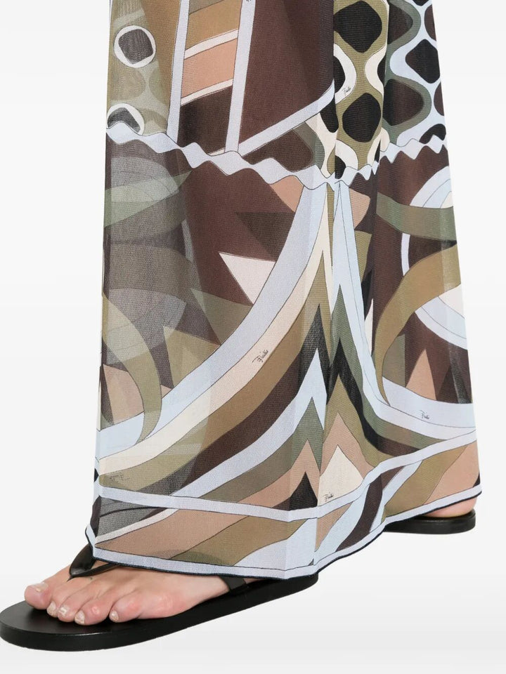 Pucci GONNA - Green | b18b74f78e200f749fc99d398000b105504ddf72