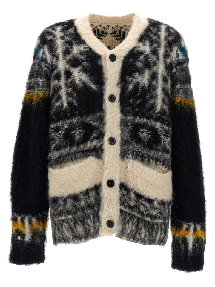 Sacai Patterned Sweater Sweaters and Cardigans - Multicolor | 52facfeb6a23788ca1a5a6a4ad6d6355ee484942