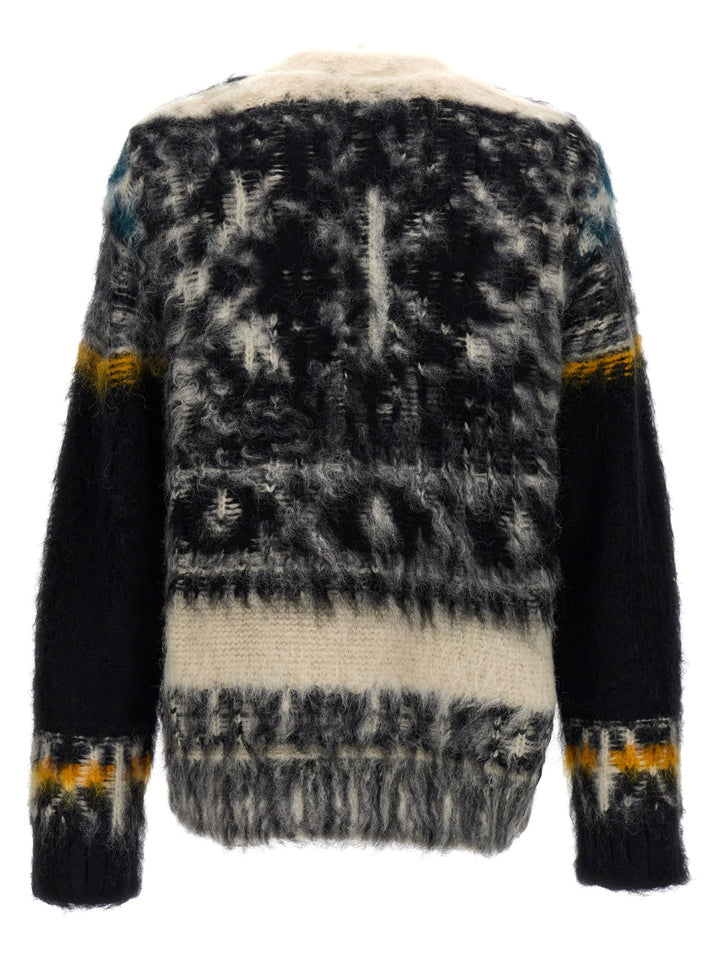 Sacai Patterned Sweater Sweaters and Cardigans - Multicolor | d58035cb56bd87e53d6dc8c54fc396e3dcf3bb60