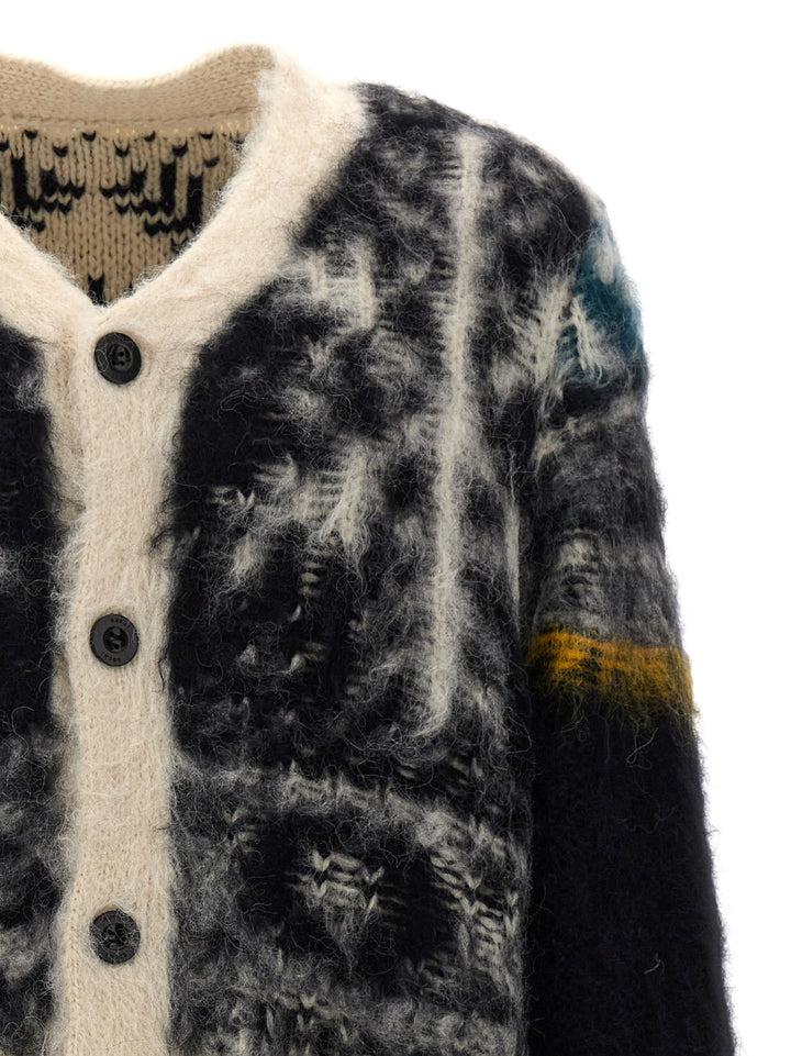 Sacai Patterned Sweater Sweaters and Cardigans - Multicolor | 7093ea4740762e9949f2bca33115d303e2f42ee1