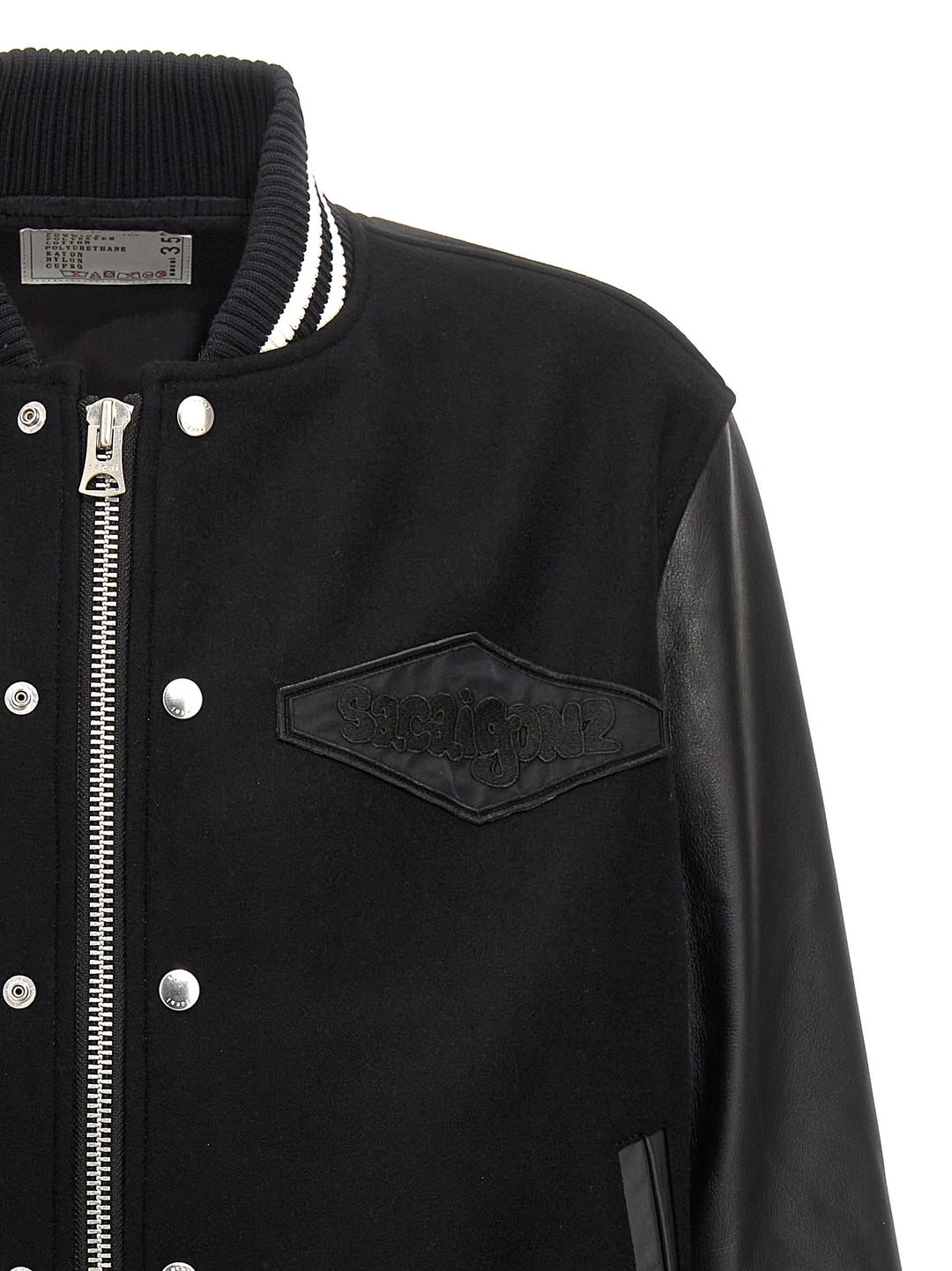 Sacai Sacai Gonz Puffer Jackets - Black | 02fb1dfe6938b132217b5c872f26ce3860833347
