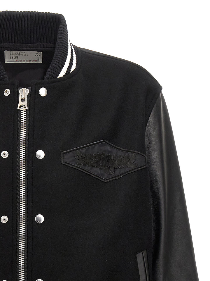 Sacai Sacai Gonz Puffer Jackets - Black | 02fb1dfe6938b132217b5c872f26ce3860833347