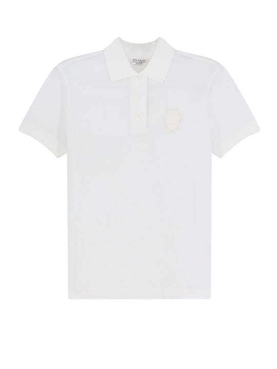 Cotton Blend Polo Shirt