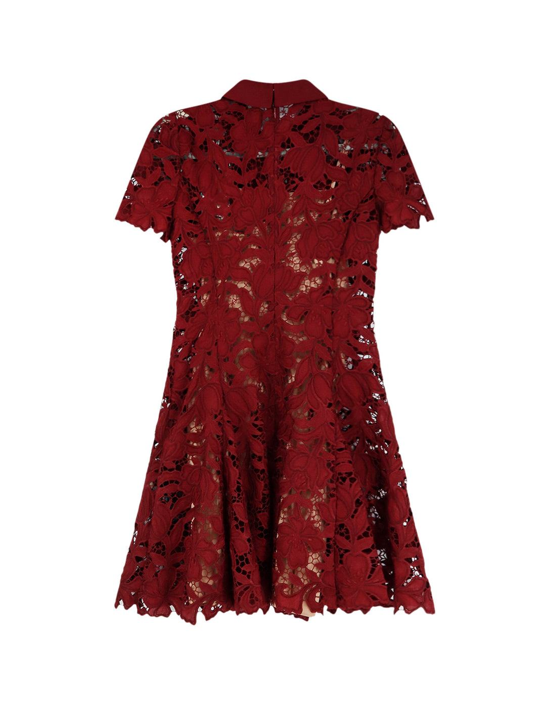 Self Portrait Dresses - BURGUNDY | a64008004df8475e5892c6c01fd18a9e2785ad64