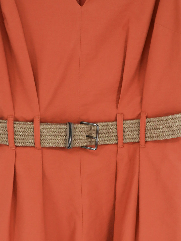 Brunello Cucinelli Dresses - TANGERINE | caa986fc4fed8375c3e79072daad8c45ce71dee4
