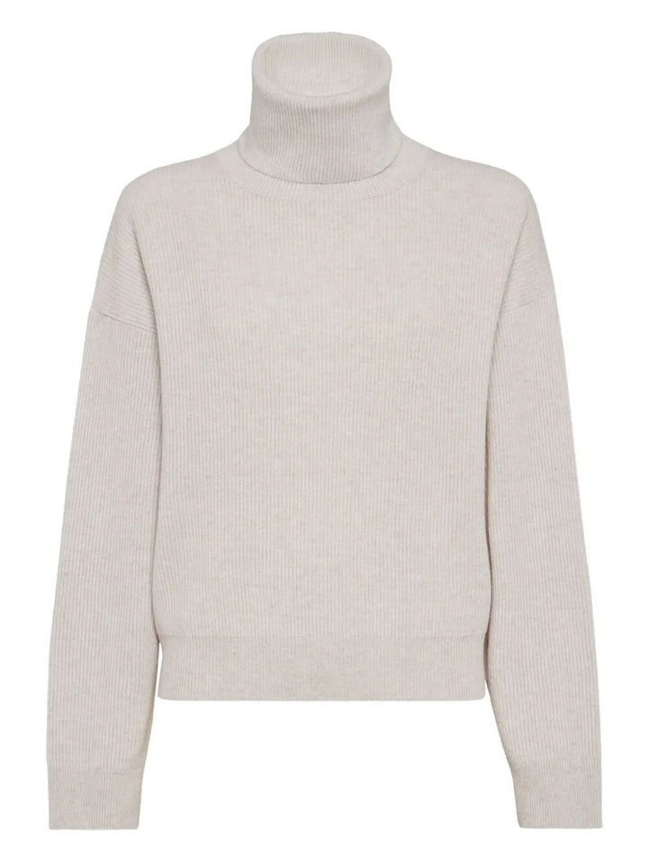 Brunello Cucinelli Turtle neck - Grey | 57752e104e885134c797fa041fe255049de1e6f3