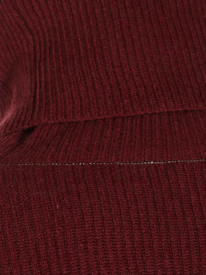 Brunello Cucinelli Turtle neck - Red | cb728e20efece43beb5527233757d18dd6ddc9c1