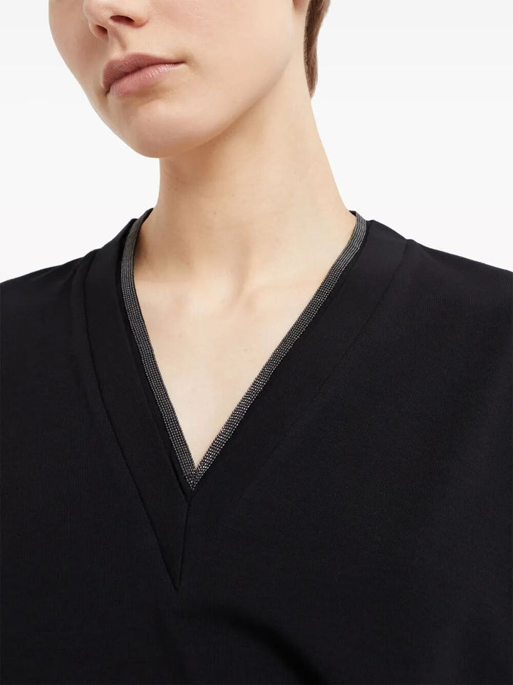 Brunello Cucinelli T-shirts - Black | aef62c4f6d6e2ef249a85b1604c3f1d68655939f