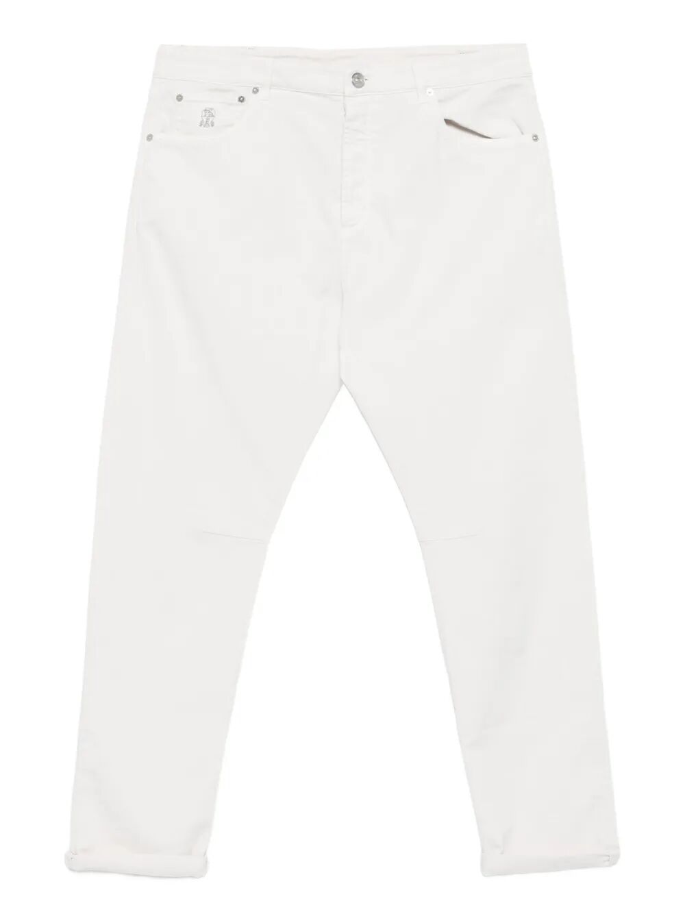 Brunello Cucinelli Straight leg - White | 214deaeba9d1c4f6c80ff95a93c1c41d1328abdb