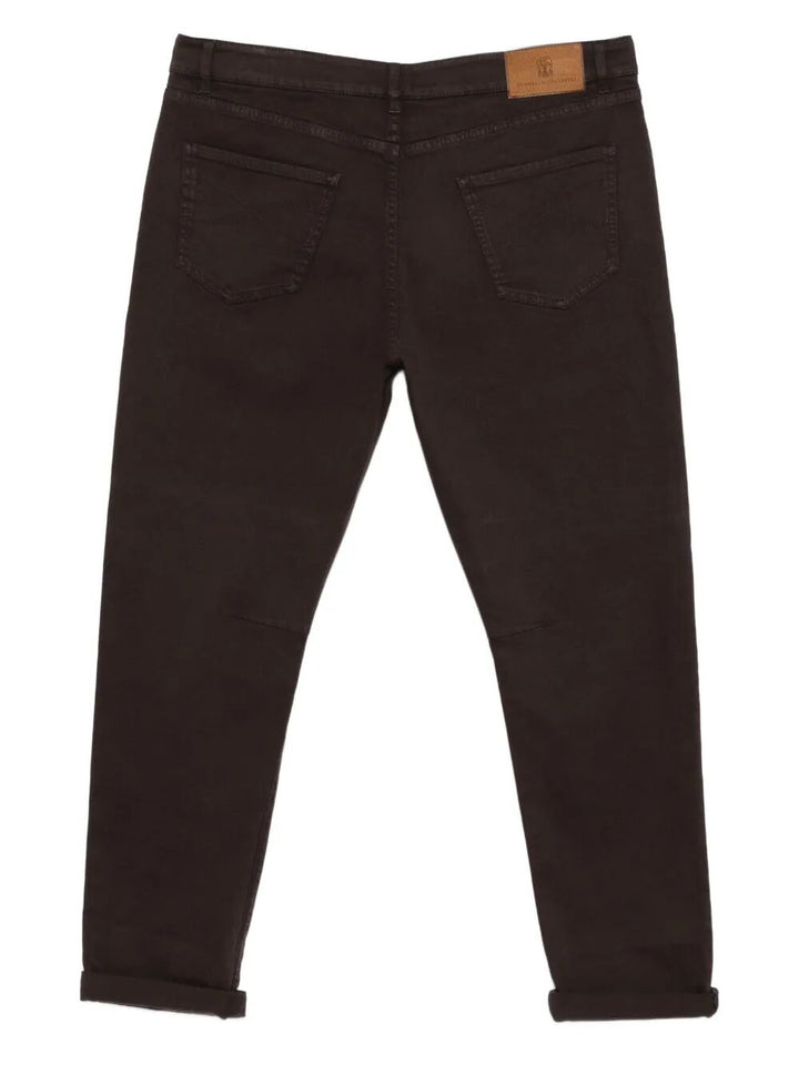 Brunello Cucinelli Straight leg - Brown | c3c2f06372bbf76d4e7820f246648b26cc53167b