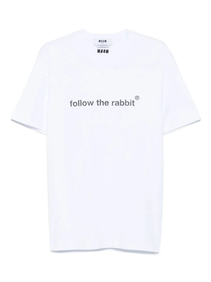 Msgm T-shirts - White | 8303de3b46e4ed51a556e8036b9f67d2058666c3