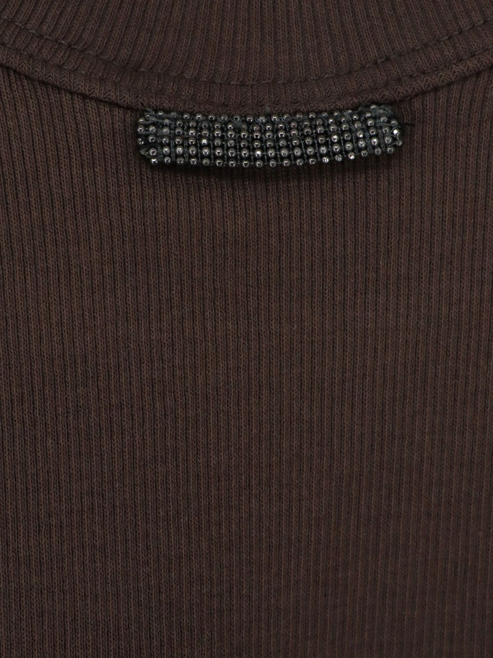 Brunello Cucinelli T-shirts and Polos - Darkbrown | 3f6f72f575e0927642a54a3714d71922d07eef5c