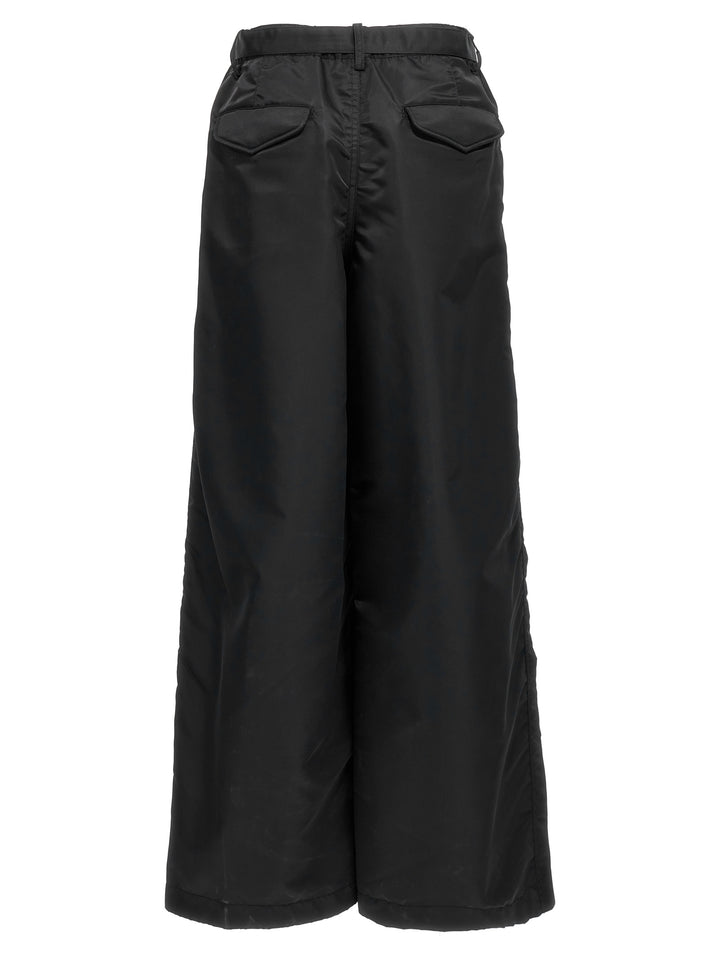 Sacai Nylon Twill Pants - Black | a73ef21a4f435d64eccf38ad79089c95acb57974