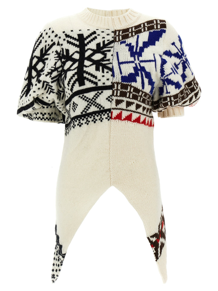 Sacai Jacquard Sweater Sweaters and Cardigans - Multicolor | 61c86e6d5d85db9b65b1918be596f5bf4c2cc0a5