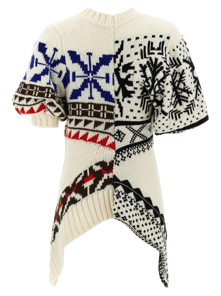 Sacai Jacquard Sweater Sweaters and Cardigans - Multicolor | ac83859844cc47d7b15166c19fee7f6d756e695b