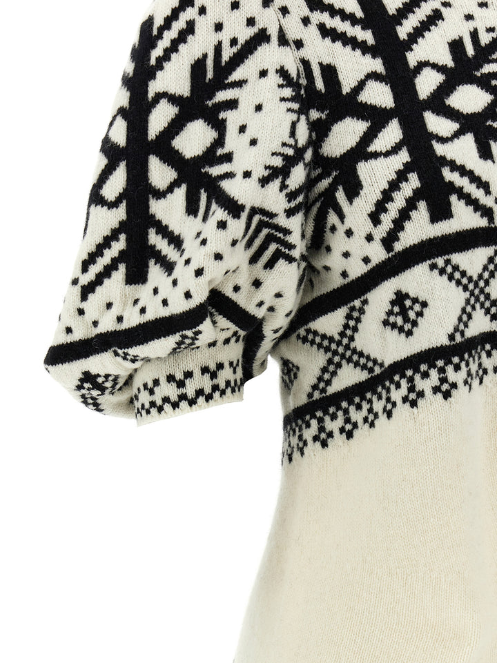 Sacai Jacquard Sweater Sweaters and Cardigans - Multicolor | 65d1a74e22dabfa1bb614ab65ddc290a691c1174
