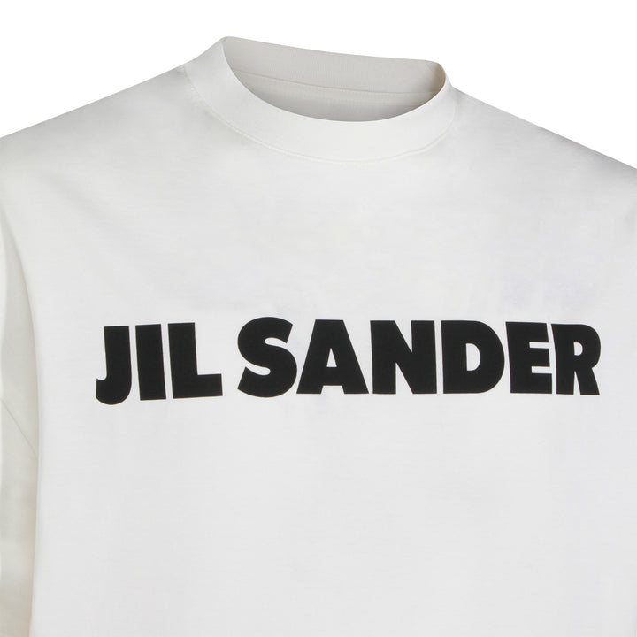 Jil Sander T-shirts and Polos - PORCELAIN | 42b010b9acf1b59aeccd34b23d599521d974dcce
