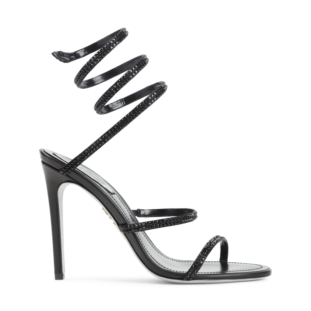 Rene` Caovilla Sandals - Black | 98799d209ed1f3dde792d1dac83c07a9f843b7bc