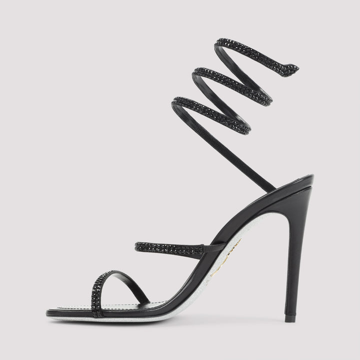 Rene` Caovilla Sandals - Black | 3c4c45843841e5646db6ad76f7fd867096a5b350