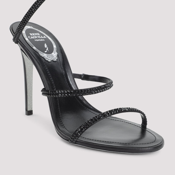 Rene` Caovilla Sandals - Black | a4fc0b330f776c579754fcce2c2df66037f026cd