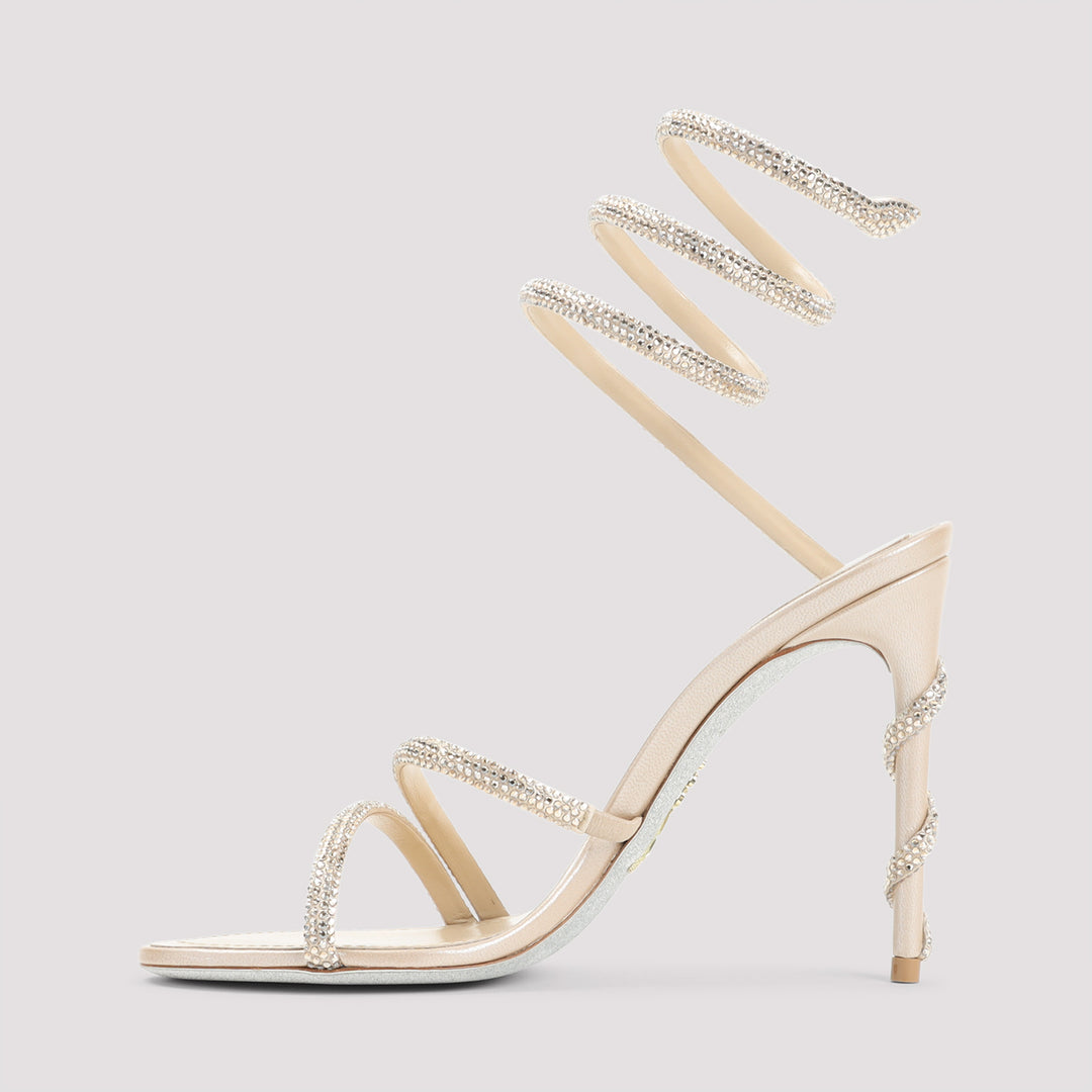 Rene` Caovilla Sandals - Nude & Neutrals | 246d26b132cffaa7d230f320859c03646b25cb7e