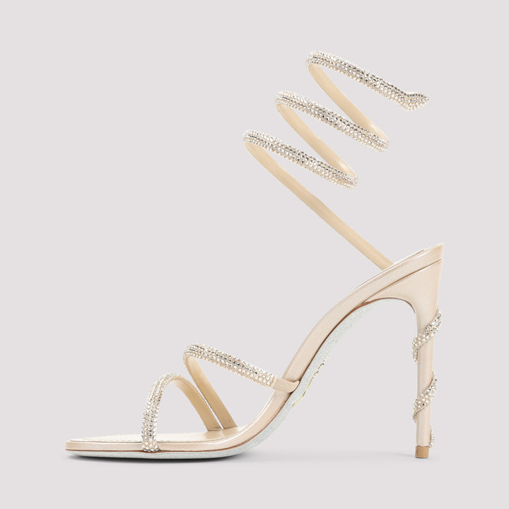 Rene` Caovilla Sandals - Nude & Neutrals | 246d26b132cffaa7d230f320859c03646b25cb7e