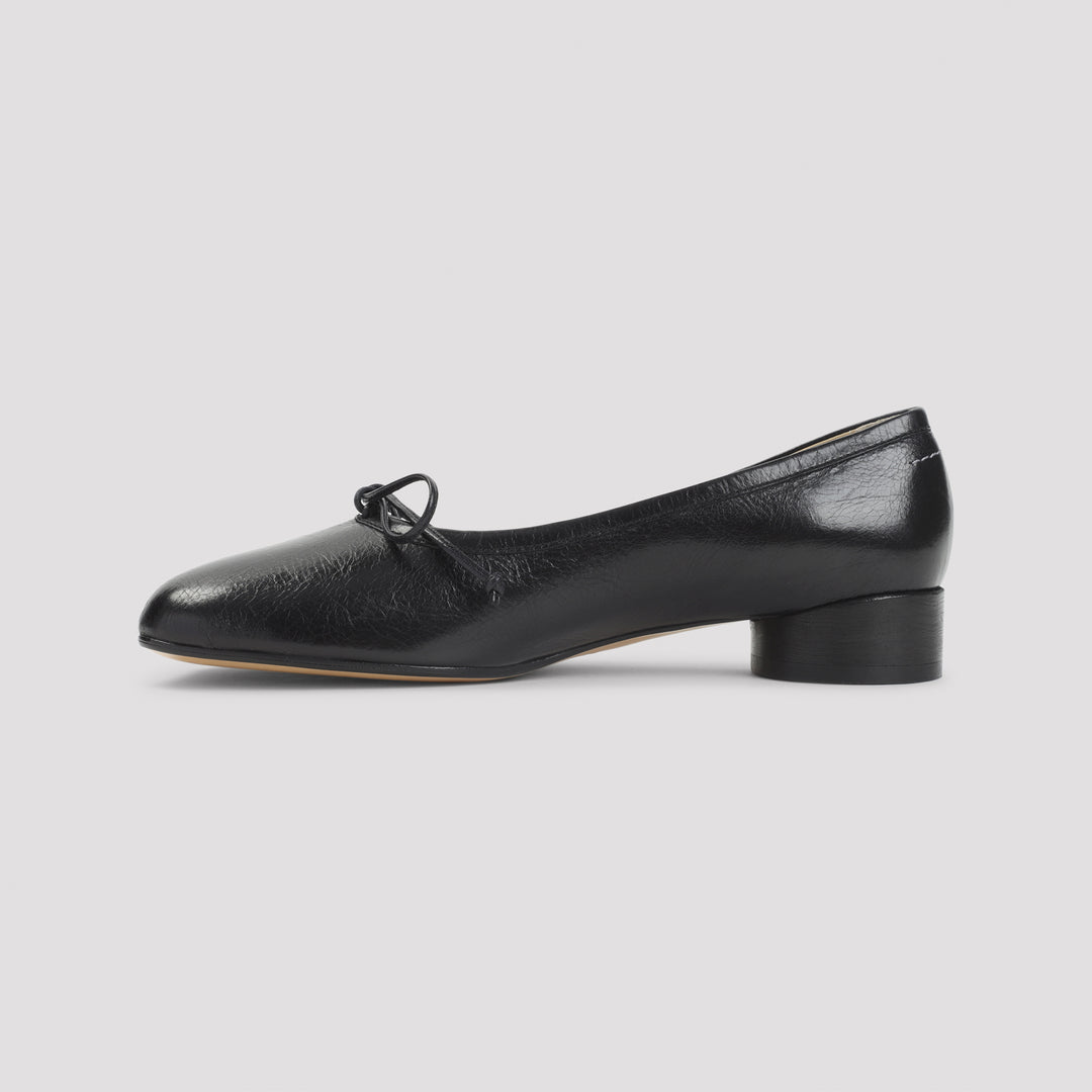 Mm6 Maison Margiela Ballerinas - Black | 600171b61534c1959791f8a6651e9947dc2a3343