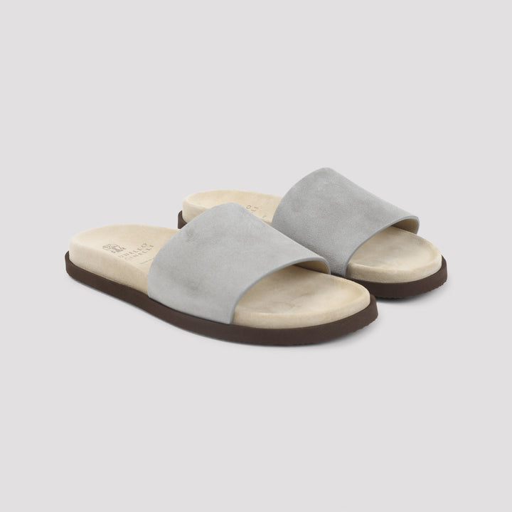 Brunello Cucinelli Sandals - Grey | 7f4597323efdef752f0491574b3d8e5a23040694