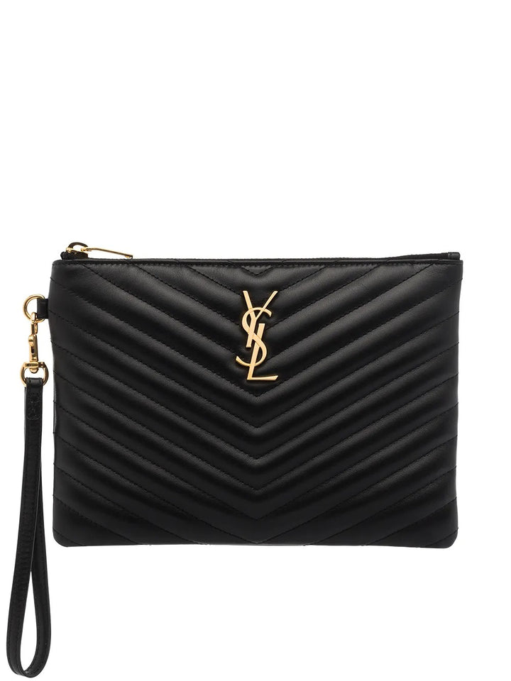 Saint Laurent Paris Clutches - Black | 35972c27e4d28bba1a4820d646b3984f1ecb9f75
