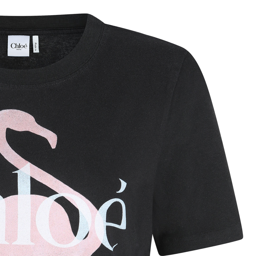 Chloè T-shirts and Polos - ASH BLACK | 45720a1f81168386b460e1352ef4a25a5c9daa2a