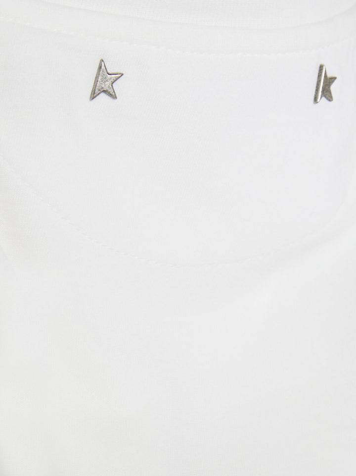 Golden Goose T-shirts and Polos - VINTAGE WHITE | 7abe8edfceea4c797d65f7ef76cdefdae1b94bba