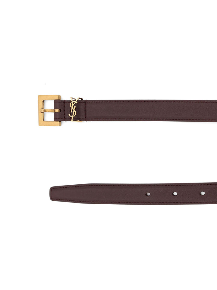 Saint Laurent Belts - REDTAN | 17f0b4c5ff7949f781f62f9a922bdbf898d56853