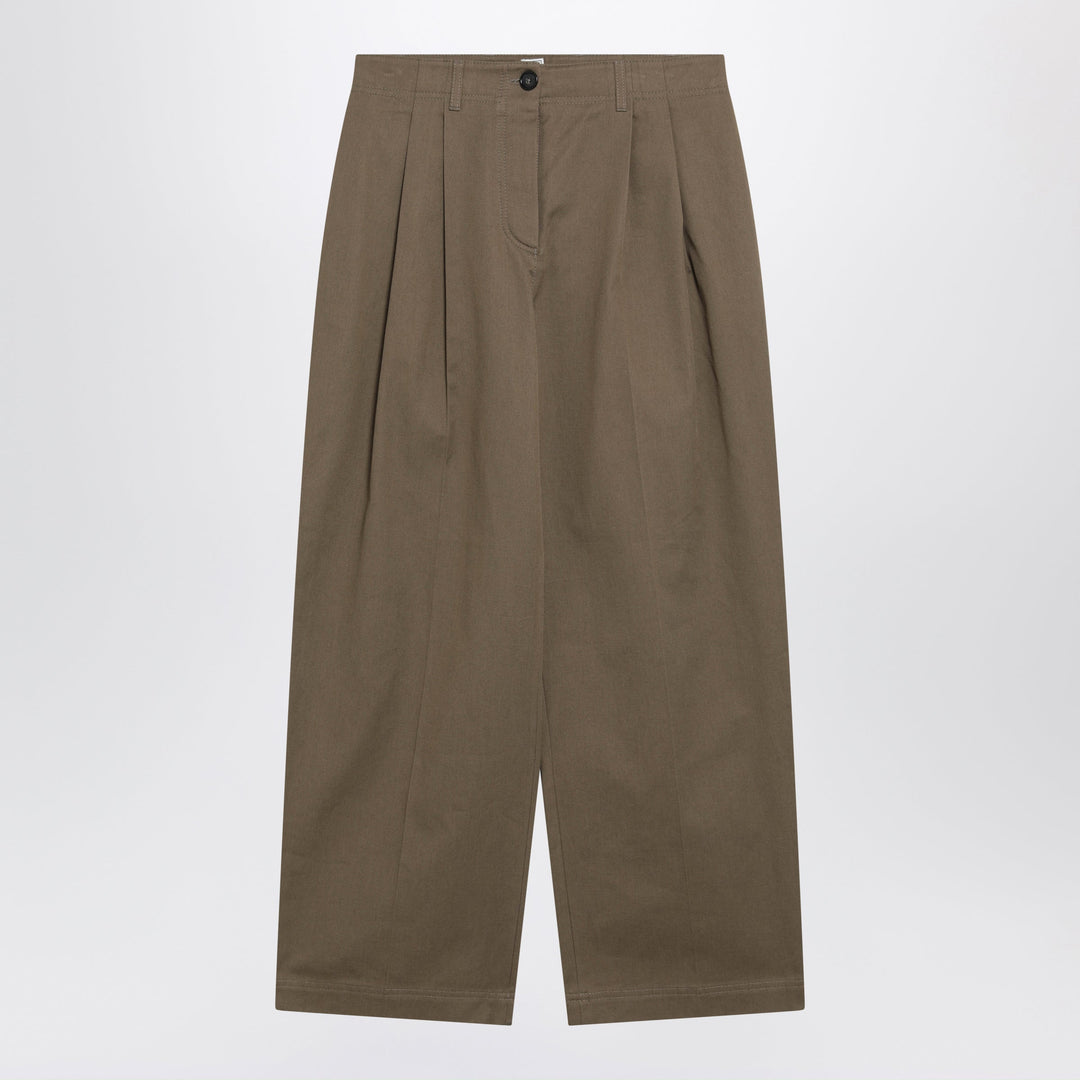 Toteme Pants - Brown | bbb2b6387892a033a5b952b0d90b9a1a70088eaa