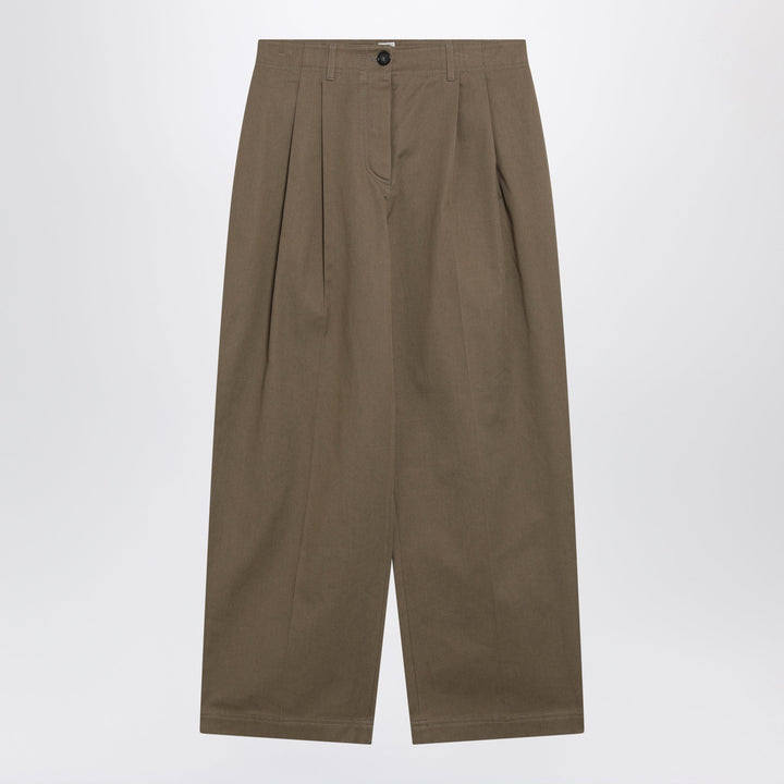 Toteme Pants - Brown | bbb2b6387892a033a5b952b0d90b9a1a70088eaa