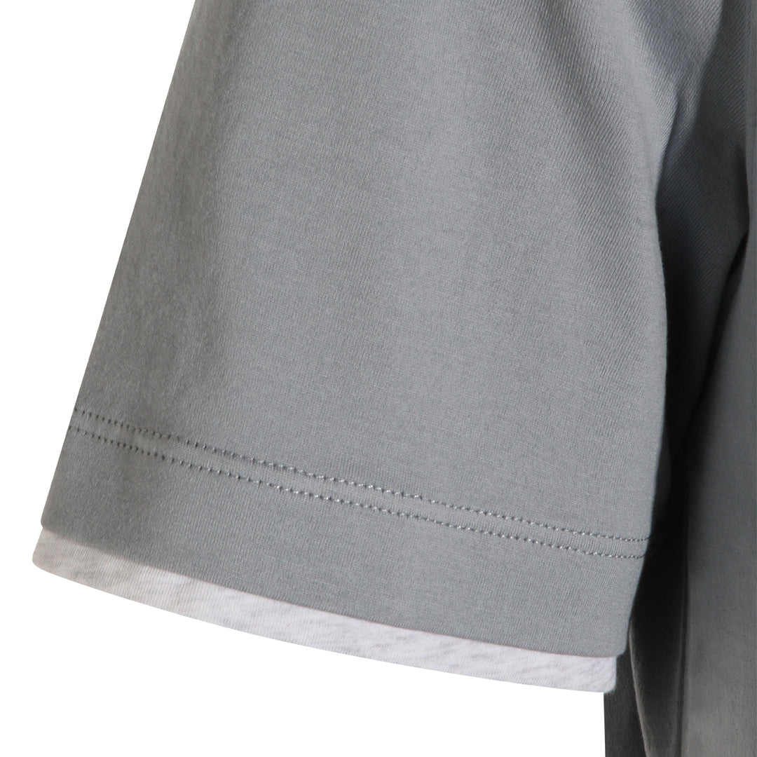 Brunello Cucinelli T-shirts and Polos - Blue and green | 93fd7ca5a7aa78cb5dd4ec1e690a54bff894985c