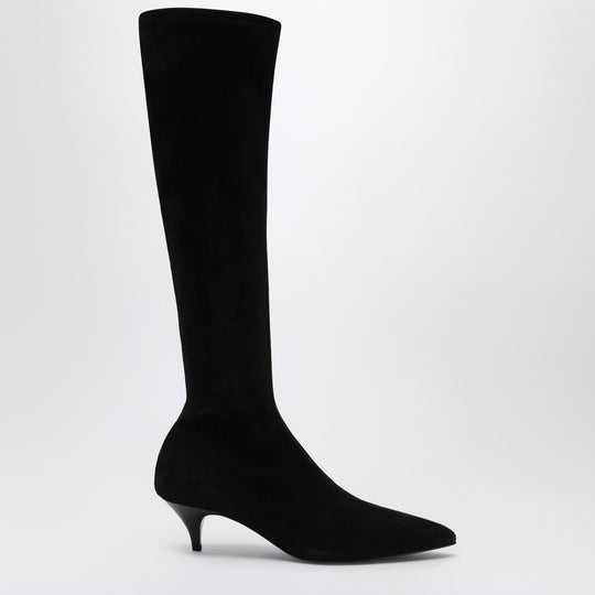 The Oscar Boots Neri In Suede