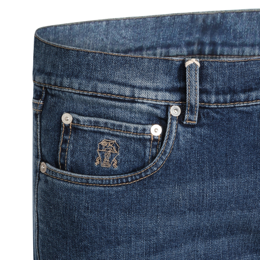 Brunello Cucinelli Jeans - MED BLUE | 6aa2af108cd3d5a7d62e99f73c187acc11ba7db5