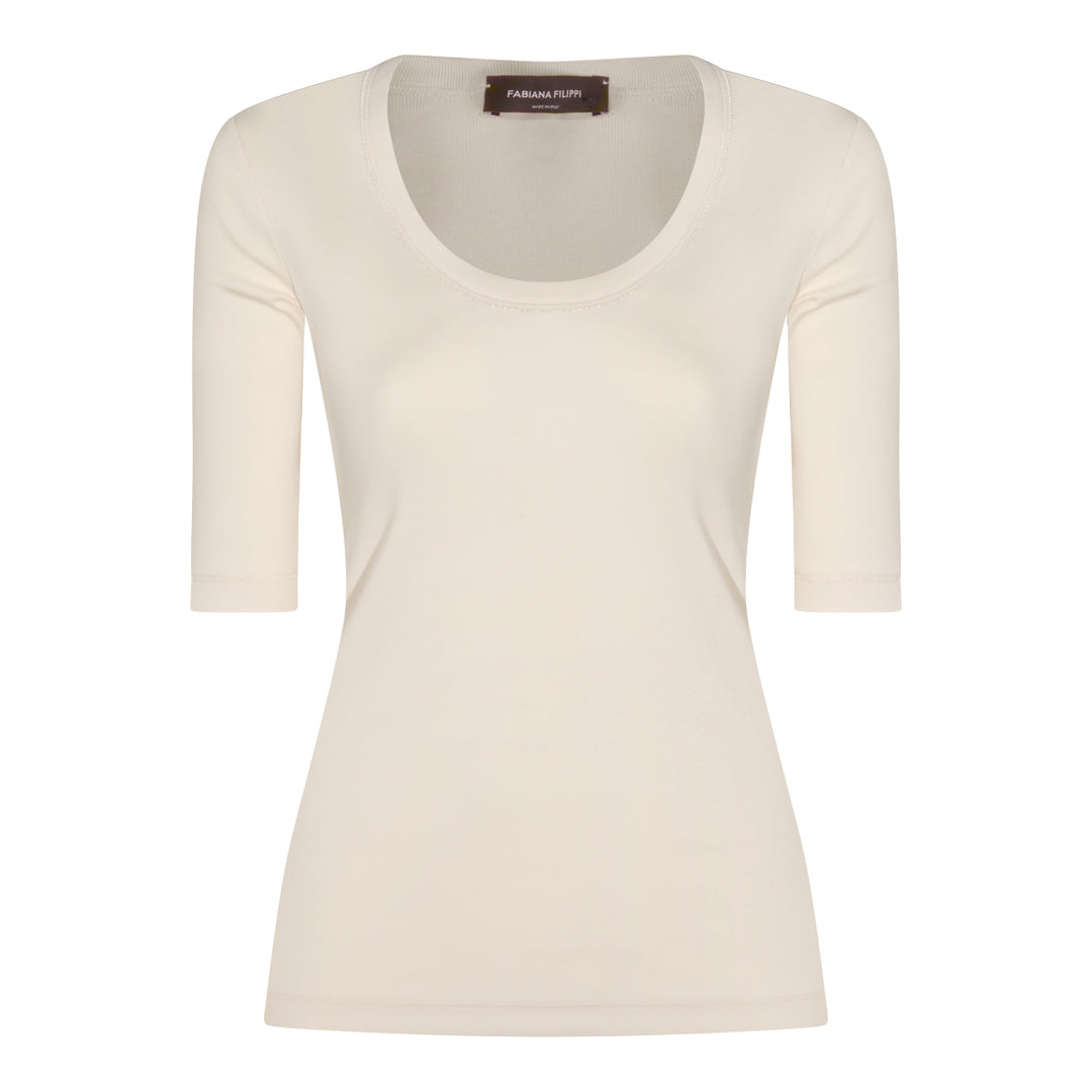 Fabiana Filippi Top - BURRO | b40389419bbb3a30e8593c79bf070ea5815ea4ac